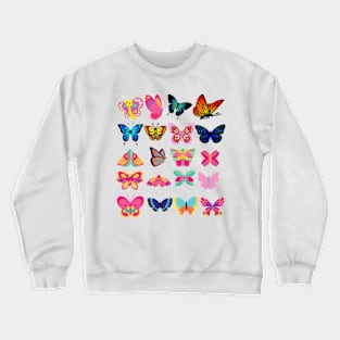 Butterflies Crewneck Sweatshirt